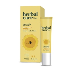 Регенерирующий крем для глаз с маслом малиновых косточек Мед + Облепиха HERBAL CARE MY HONEY,    15мл