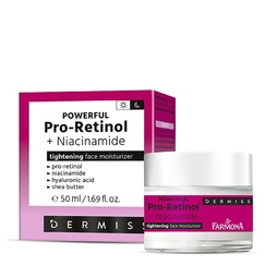 Увлажняющий крем для лица с про-ретинолом и ниацинамидом DERMISS,   50мл