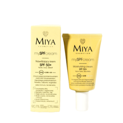 Увлажняющий крем SPF 50+ для лица, для кожи вокруг глаз, декольте mySPFcream,  40мл