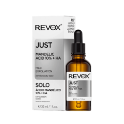 Мягкий пилинг-сыворотка для лица MANDELIC ACID 10% + НА JUST REVOX B77,  30 мл