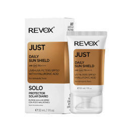 Солнцезащитный крем для лица JUST DAILY SUN SHIELD UVA+UVB SPF50+ REVOX B77,   30мл