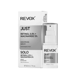Антивозрастная сыворотка для лица JUST RETINOL 0.3% + NIACINAMIDE 5% REVOX B77,   30 мл