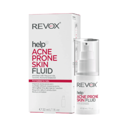 Флюид для кожи, склонной к акне HELP ACNE PRONE SKIN REVOX B77,  30 мл