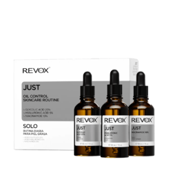 Набор для жирной и комбинированной кожи лица JUST OIL CONTROL REVOX B77,  3*30 мл