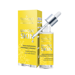 Выравнивающая тон сыворотка для дица с Витамином С UNIQUE SKIN,   30мл