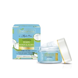 Крем для лица Кокос Алоэ увлажняющий HYDRA CARE для сухой и чувствительной кожи), 50м