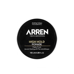 Помада для укладки волос Arren High Hold Pomade сильной фиксации с матовым финишем, 100 мл