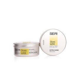 Воск для укладки и экстра-блеска волос слабой фиксации Seri, 100 мл.