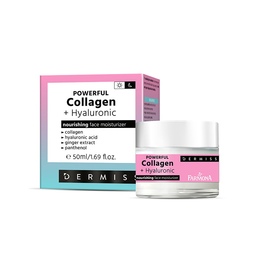 Питательный и увлажняющий крем DERMISS с гиалуроновой кислотой и коллагеном, 50 мл