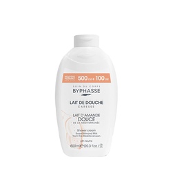 Крем-гель для душа CARESSE Миндальное Молочко, 600 мл