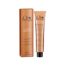 Безаммиачная крем-краска ORO COLOR KERATIN с кератином, частицами золота и аргановым маслом, оттенок 1.0, 100 м