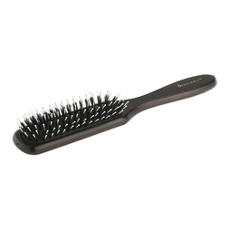 Щетка массажная деревянная, натуральная щетина + пластиковый штифт, 7 рядов