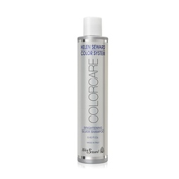 Антижелтый шампунь для придания блеска и яркости окрашенных волос Color Care Brightening Silver Shampoo, 250 мл