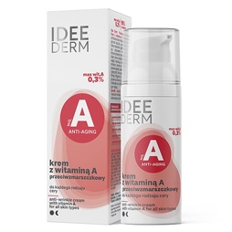 Крем для лица против морщин с витамином А IDEE DERM, 500мл