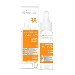 Защитная сыворотка SPF 30 UVA + UVB SKIN ACADEMY SOLUTION, 25мл