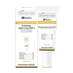Отшелушивающий ночной крем ШАГ 1 DR MEDICA OVERPIGMENTATION, 30мл