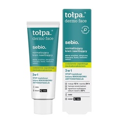 Нормализующий увлажняющий крем TOLPA DERMO FACE SEBIO,  40мл
