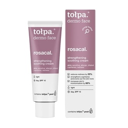 Укрепляющий успокаивающий крем дневной SPF10 TOLPA DERMO FACE ROSACAL,  40мл