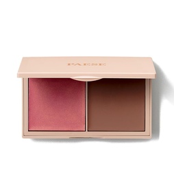 Палетка для кремового контуринга Kiss My Cheeks, тон WARM (тёплный),  15г