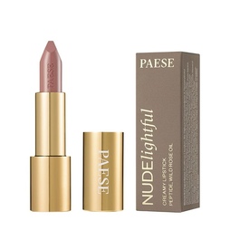 Кремовая губная помада NUDELightful Paese с пептидами и маслом шиповника, тон 400,    4,5г