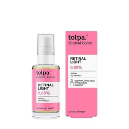 Сыворотка для лица RETINAL LIGHT 0,05% TOLPA CLINICAL BOOST,  30мл